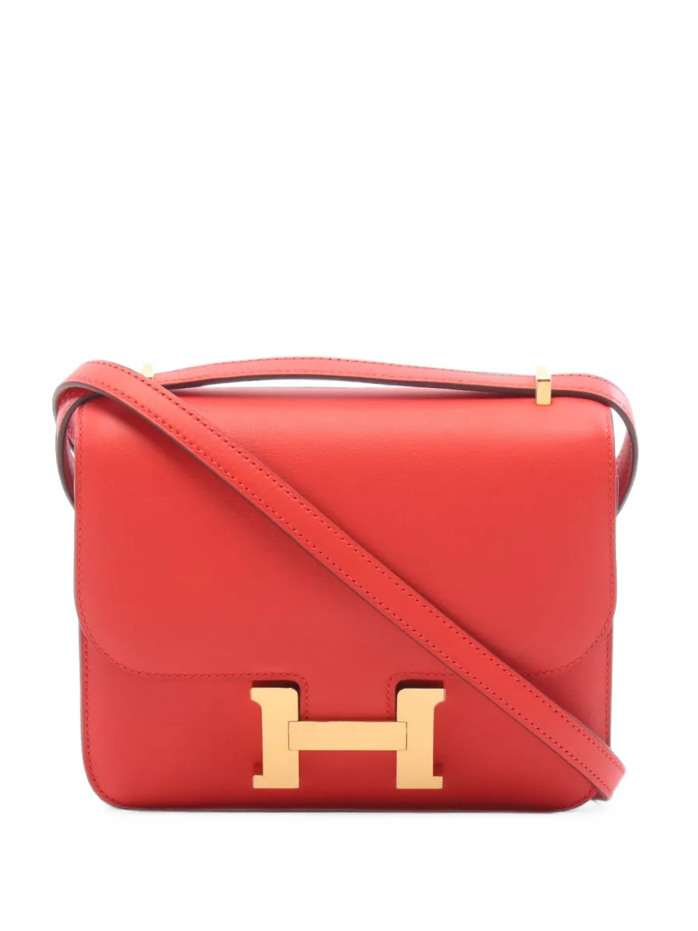 Hermès Pre-Owned 2017 mini 3 Constance shoulder bag - Red