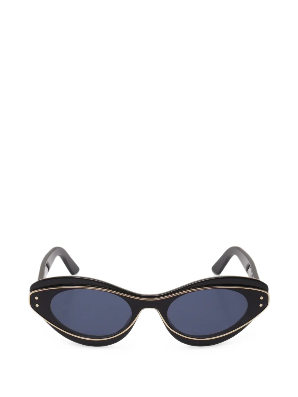 Christian Dior Pre-Owned lunettes de soleil DiorMeteor à monture papillon (années 2010) - Noir Christian Dior Pre-Owned lunettes de soleil DiorMeteor à monture papillon (années 2010) - Noir