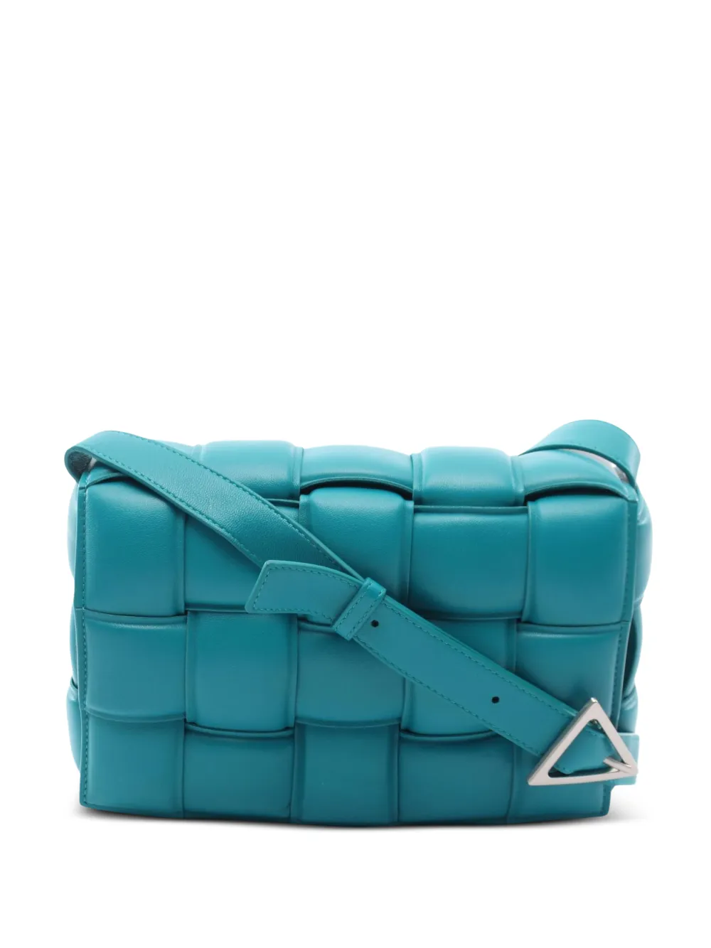 Bottega Veneta Pre-Owned 2010s Cassette Intrecciato Schultertasche - Blau