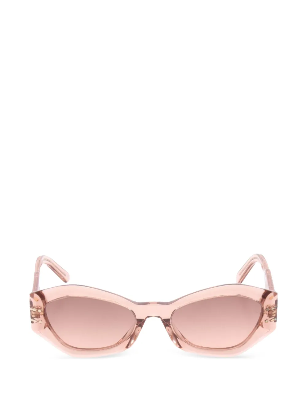 Christian Dior Pre-Owned 2010s DiorSignature Cat-Eye-Sonnenbrille - Rosa