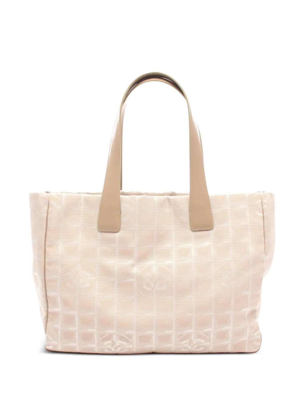 CHANEL Pre-Owned 2003-2004 MM New Travel Line tote bag - Toni neutri