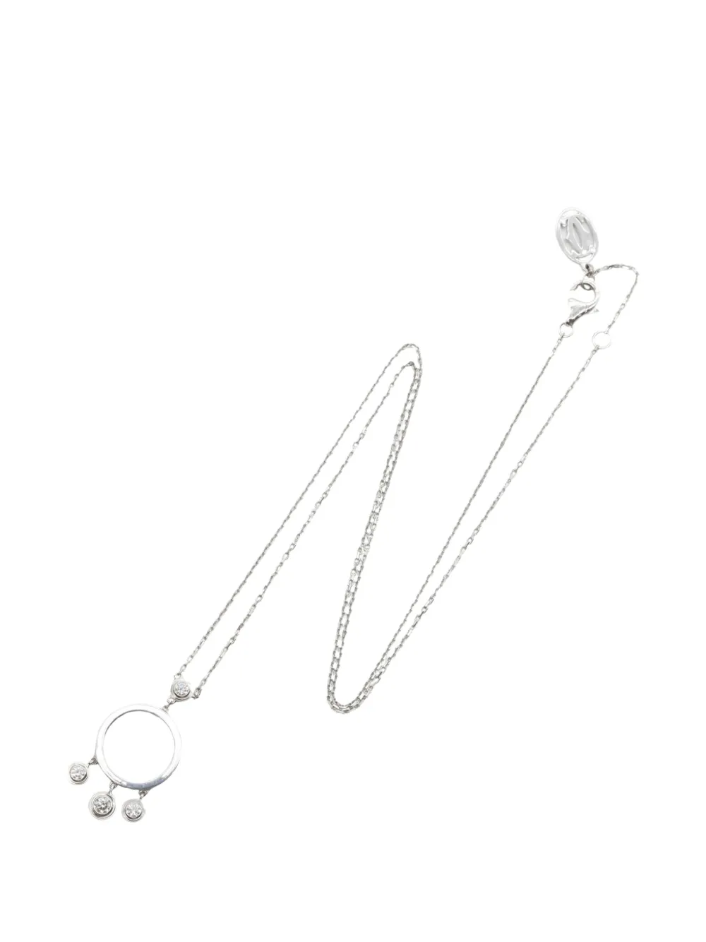Cartier 2010s Diamant Legend diamond necklace - Argento