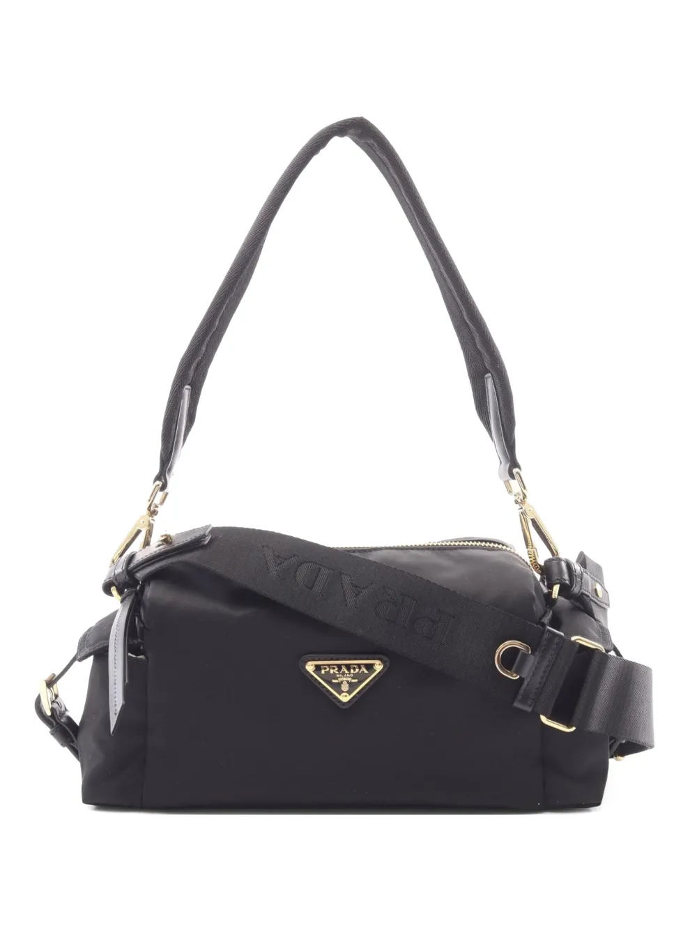 Prada Pre-Owned 2020s Re-Nylon shoulder bag - Nero