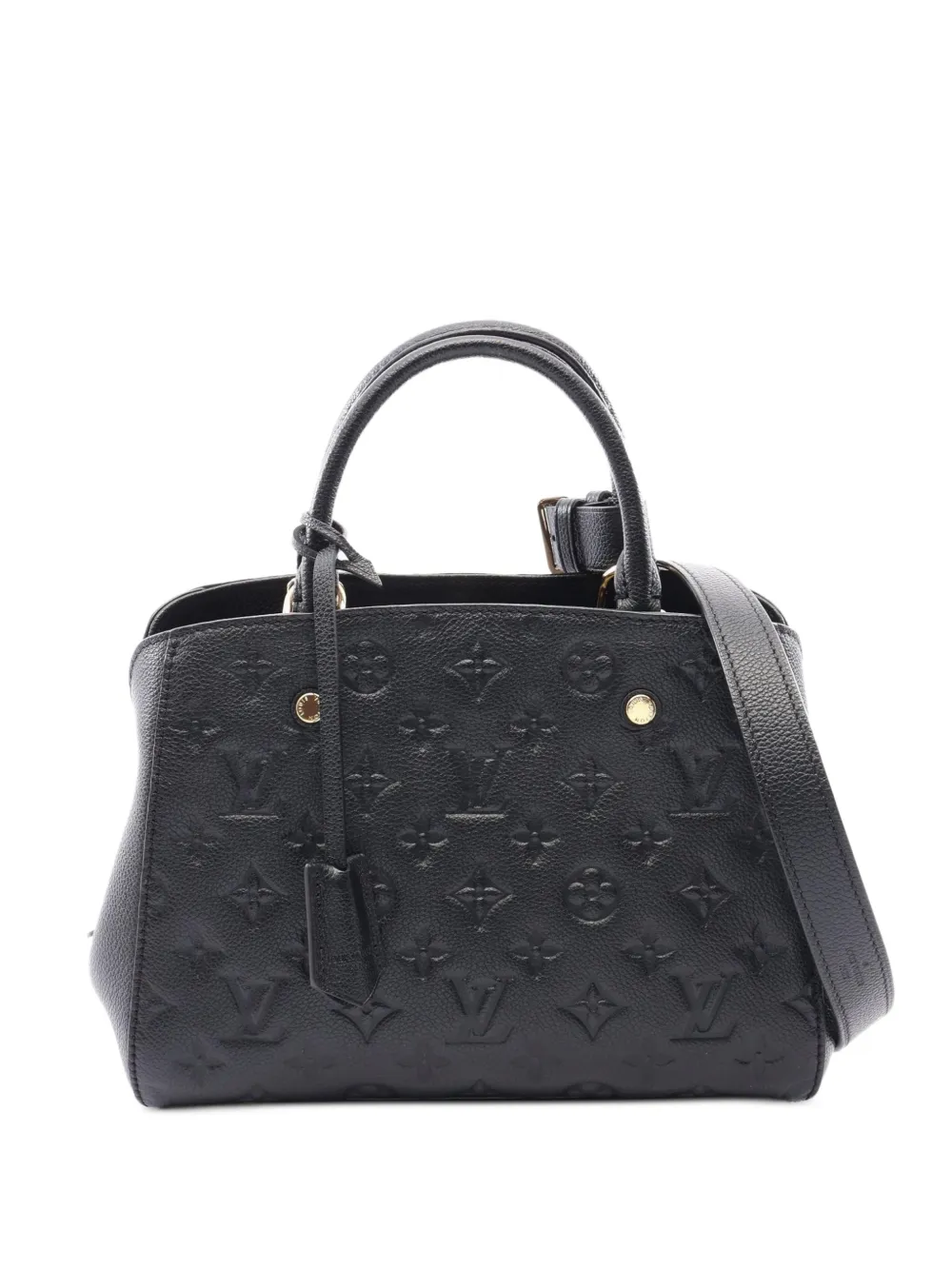 Louis Vuitton Pre-Owned Montaigne BB Monogram Empreinte Tote Bag - Schwarz