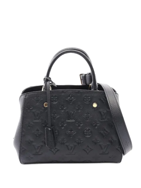 Louis Vuitton Pre-Owned 2005 BB Montaigne Monogram Empreinte tote bag