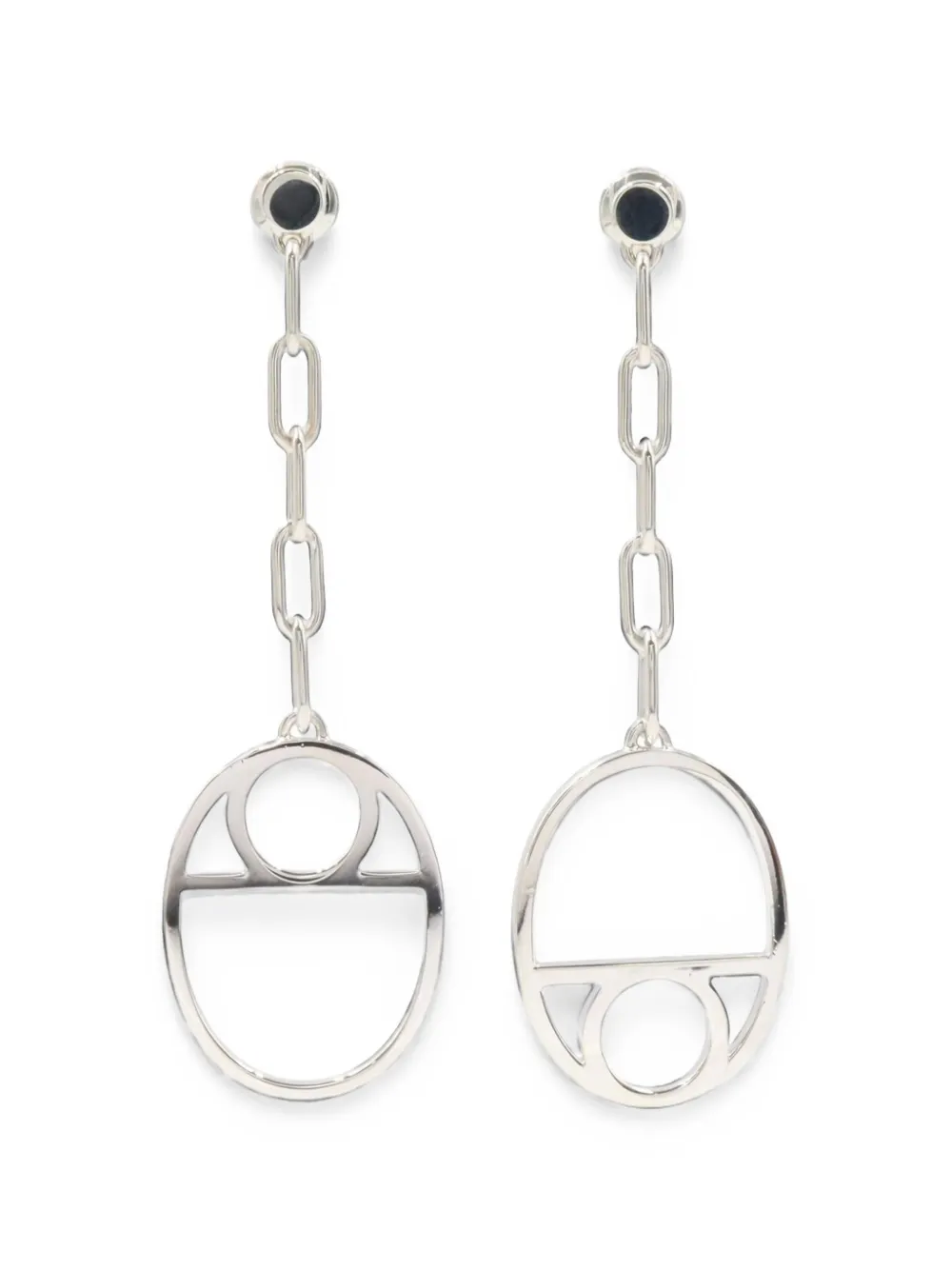 Hermès Pre-Owned boucles d'oreilles Chaîne d'Ancre (années 2010) - Argent