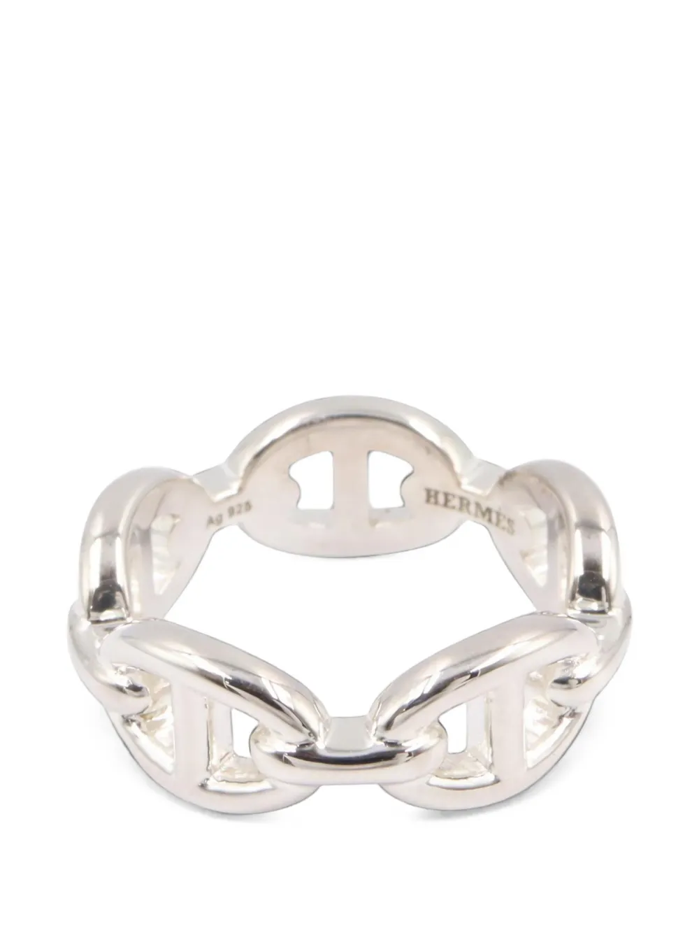 Hermès Pre-Owned 2020s Enchene PM ring - Argento
