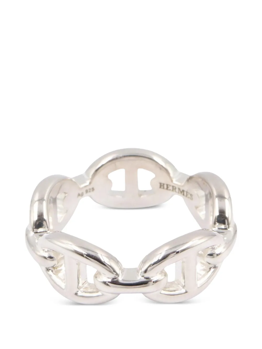 Hermès Pre-Owned 2020s Enchene PM Ring - Silber