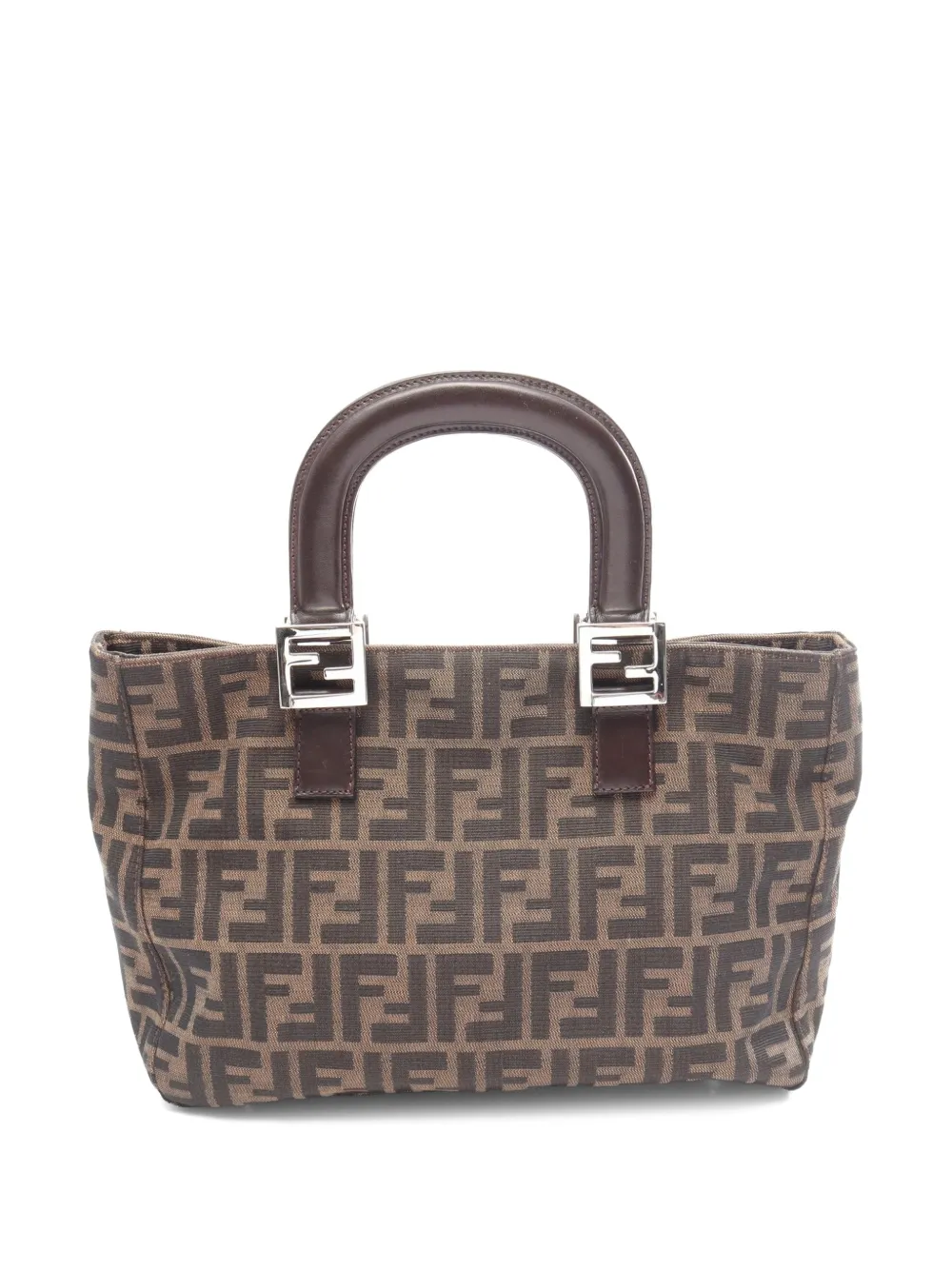 Fendi Pre-Owned 2000s Zucca Tote Bag - Braun