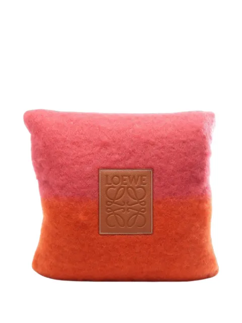 Loewe Pre-Owned 2010s Anagram-patch cushion
