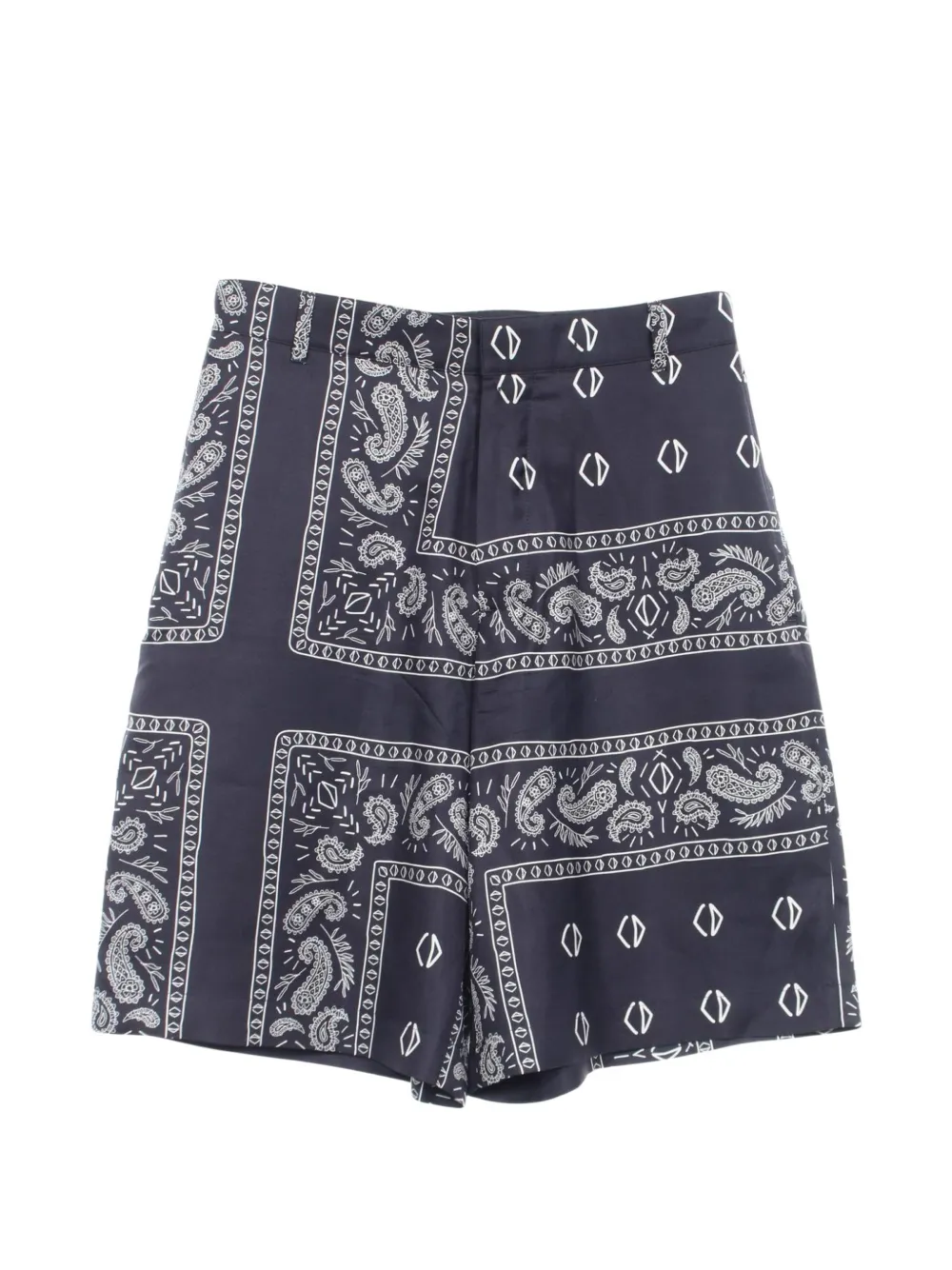 Christian Dior Pre-Owned x Travis Scott short Cactus Jack à motif cachemire (années 2010) - Bleu Christian Dior Pre-Owned x Travis Scott short Cactus Jack à motif cachemire (années 2010) - Bleu