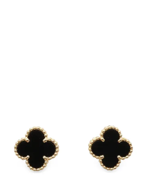 Van Cleef & Arpels Pre-Owned aretes Sweet Alhambra de ónix 2010