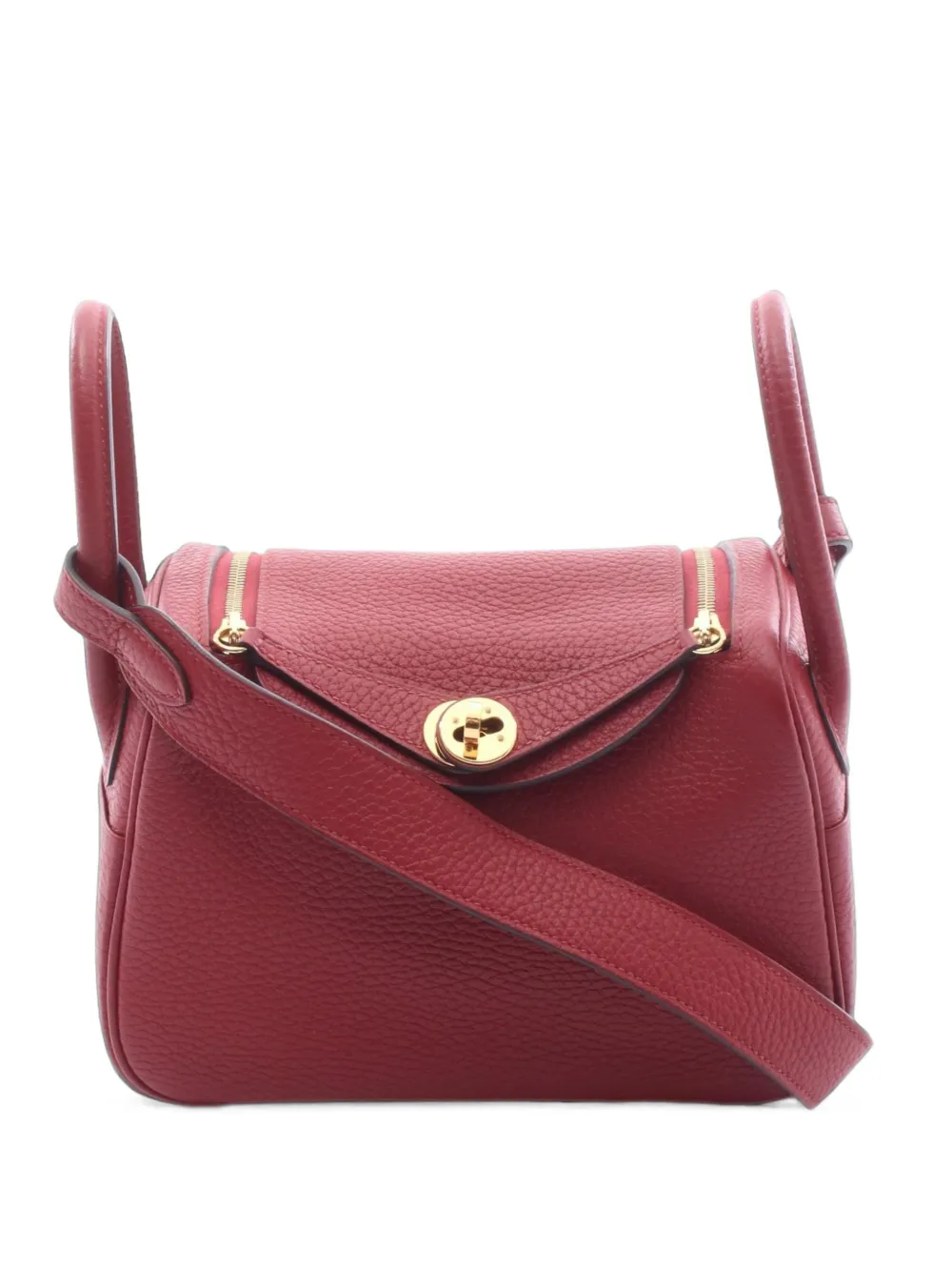 Hermès Pre-Owned 2020 mini Lindy Tote Bag - Rot
