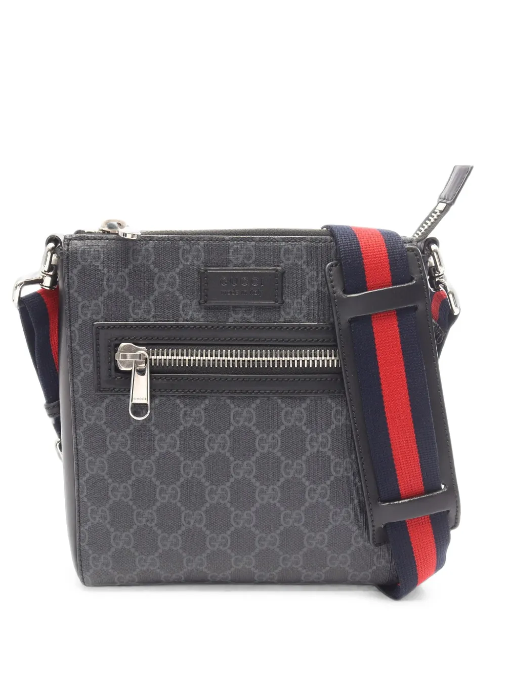 Gucci Pre-Owned sacoche à motif GG Supreme (années 2010) - Noir Gucci Pre-Owned sacoche à motif GG Supreme (années 2010) - Noir
