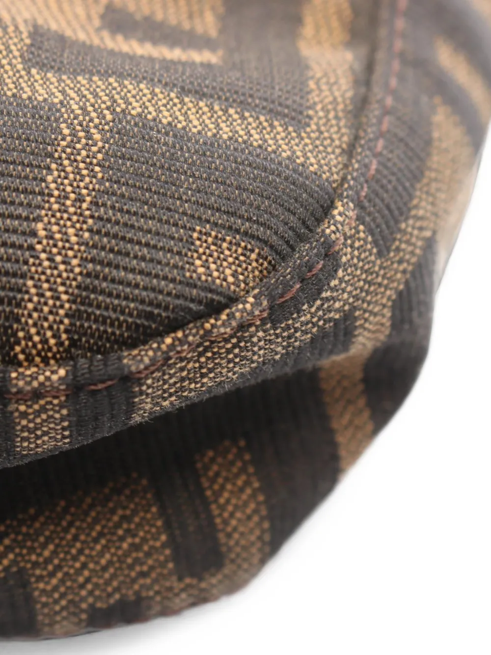 Fendi Pre-Owned 2000s Zucca shoulder bag Bruin