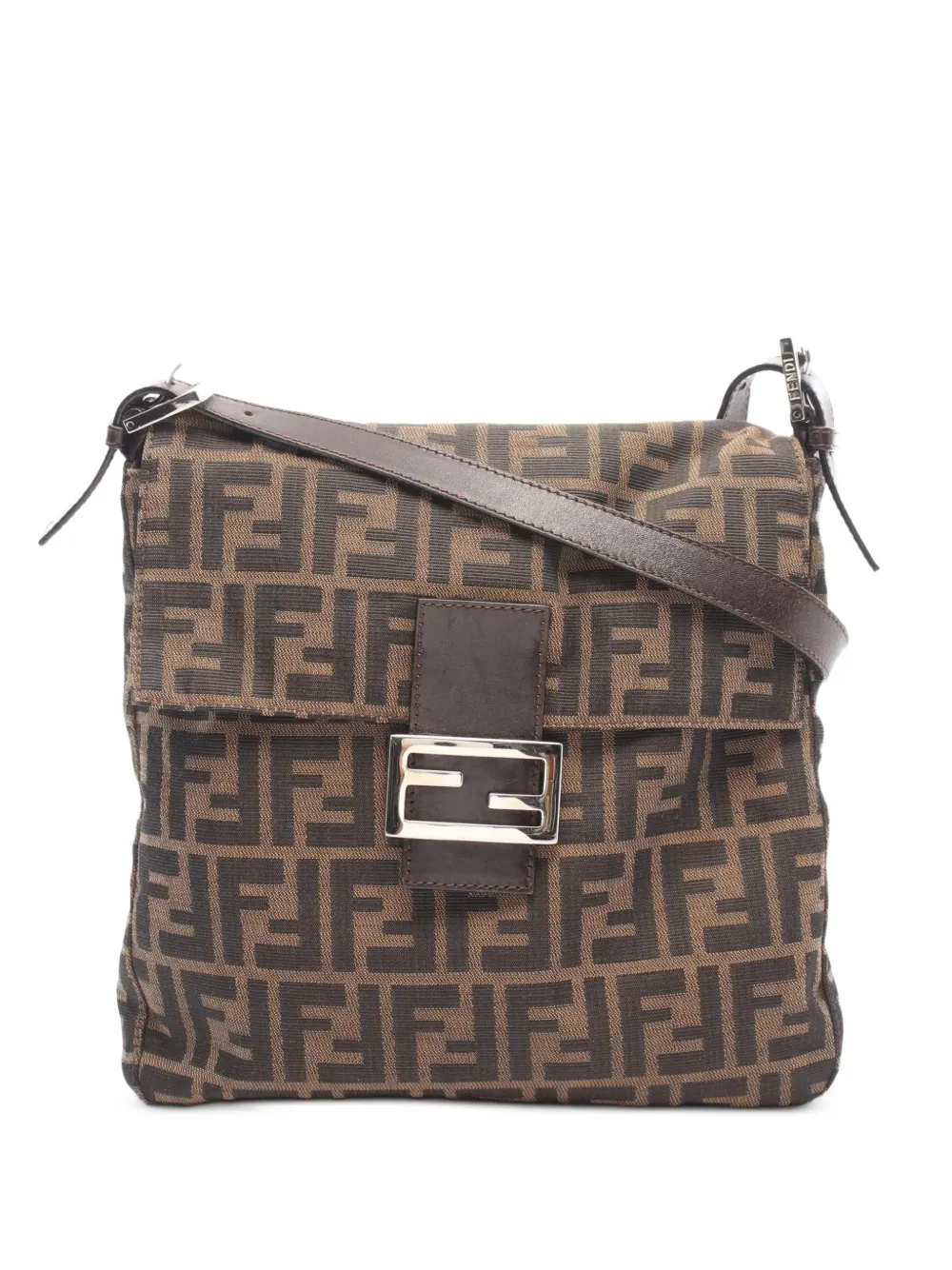 Fendi Pre-Owned 2000s Zucca shoulder bag - Brown