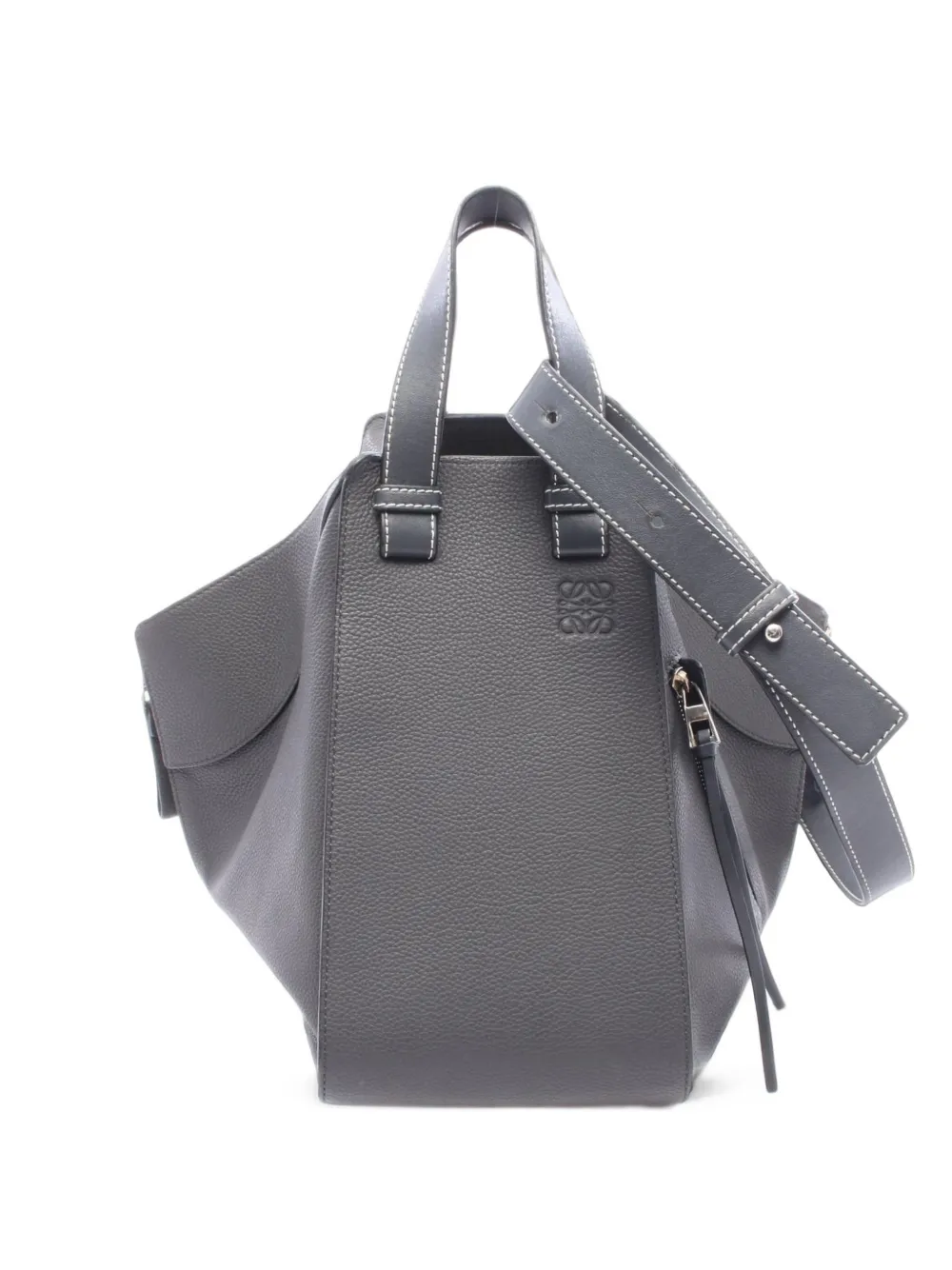 Loewe Pre-Owned 2010s mini Hammock Tote Bag - Grau