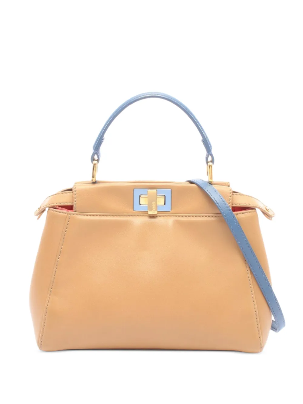 Fendi Pre-Owned 2000s Mini Peekaboo tote bag Beige