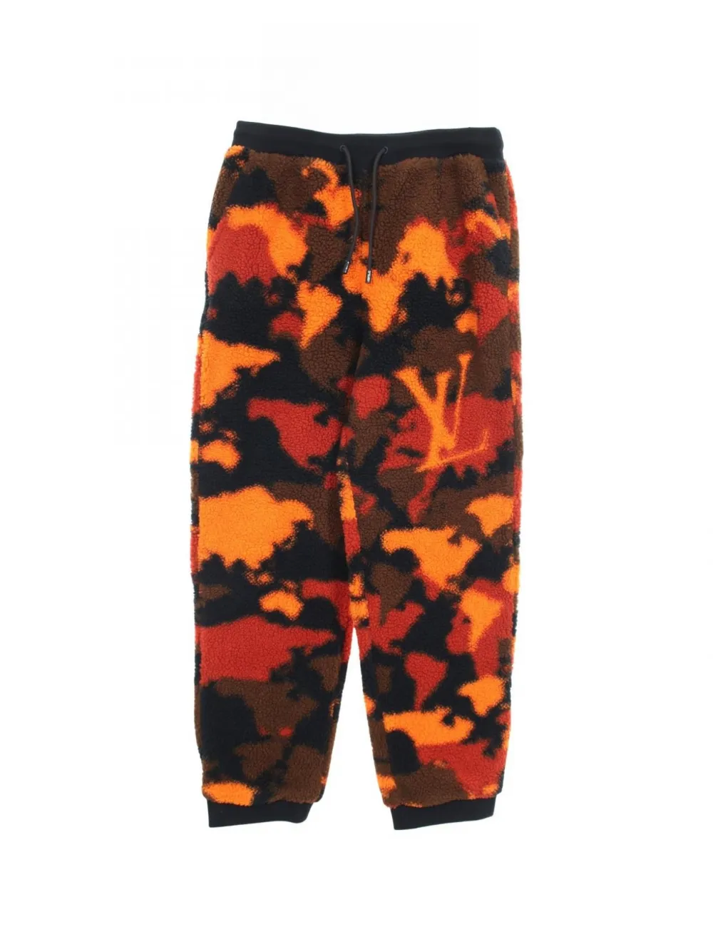 Louis Vuitton Pre-Owned pantalon de jogging à imprimé camouflage (années 2010) - Orange Louis Vuitton Pre-Owned pantalon de jogging à imprimé camouflage (années 2010) - Orange