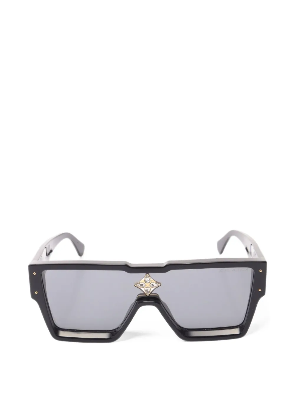Louis Vuitton Pre-Owned lunettes de soleil Cyclone Square (années 2010) - Noir Louis Vuitton Pre-Owned lunettes de soleil Cyclone Square (années 2010) - Noir