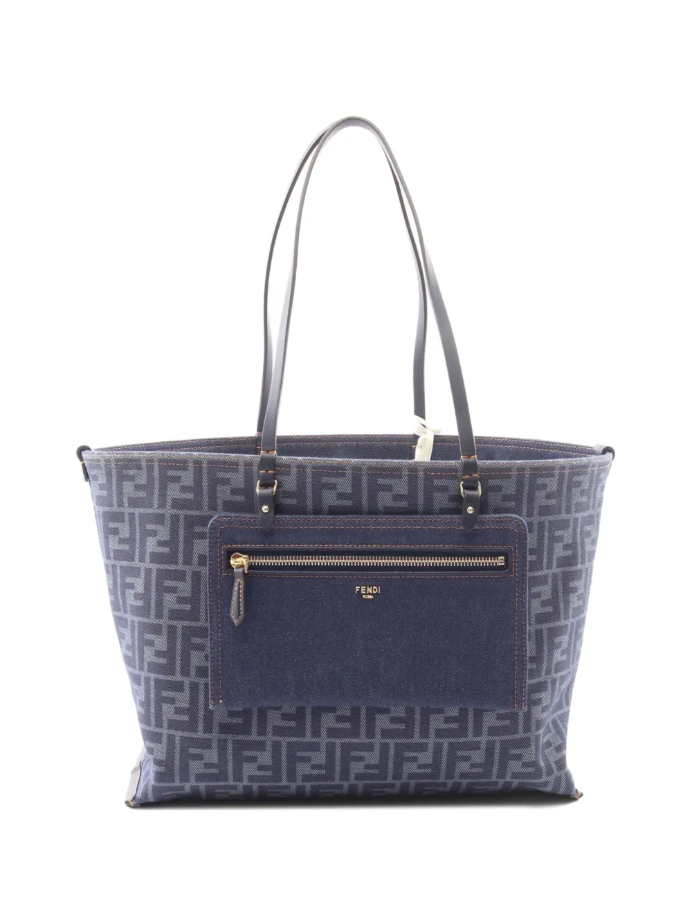 Fendi Pre-Owned 2020s Roll reversible tote bag - Blue