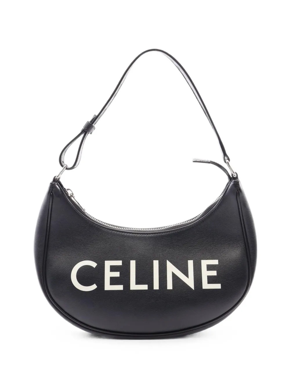 Celine Pre-Owned 2010s Ava leather shoulder bag - Nero