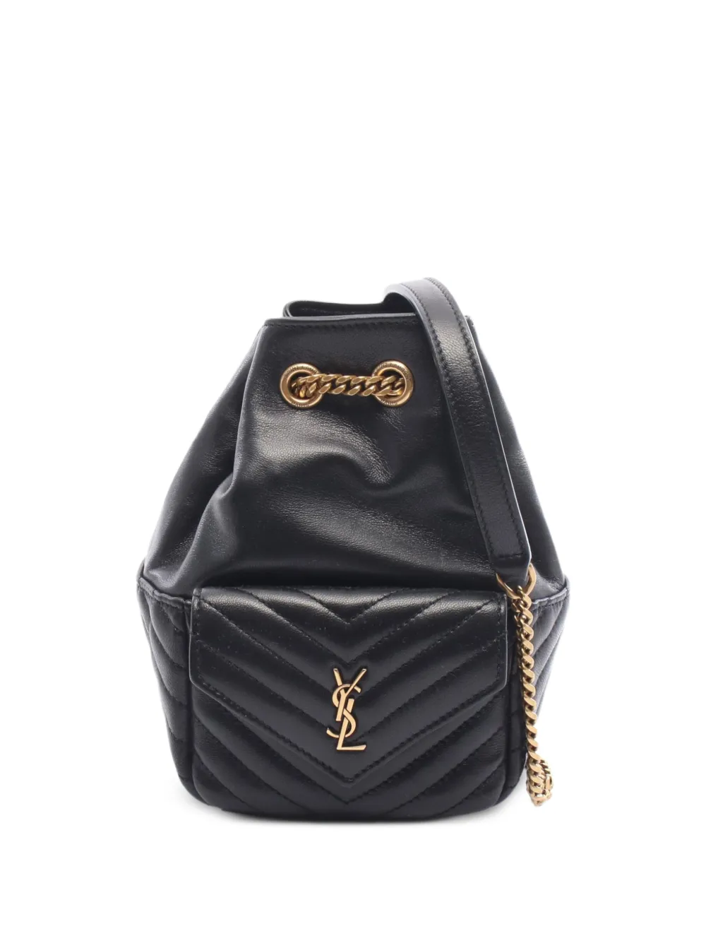 Saint Laurent Pre-Owned mini sac seau Joe (années 2020) - Noir