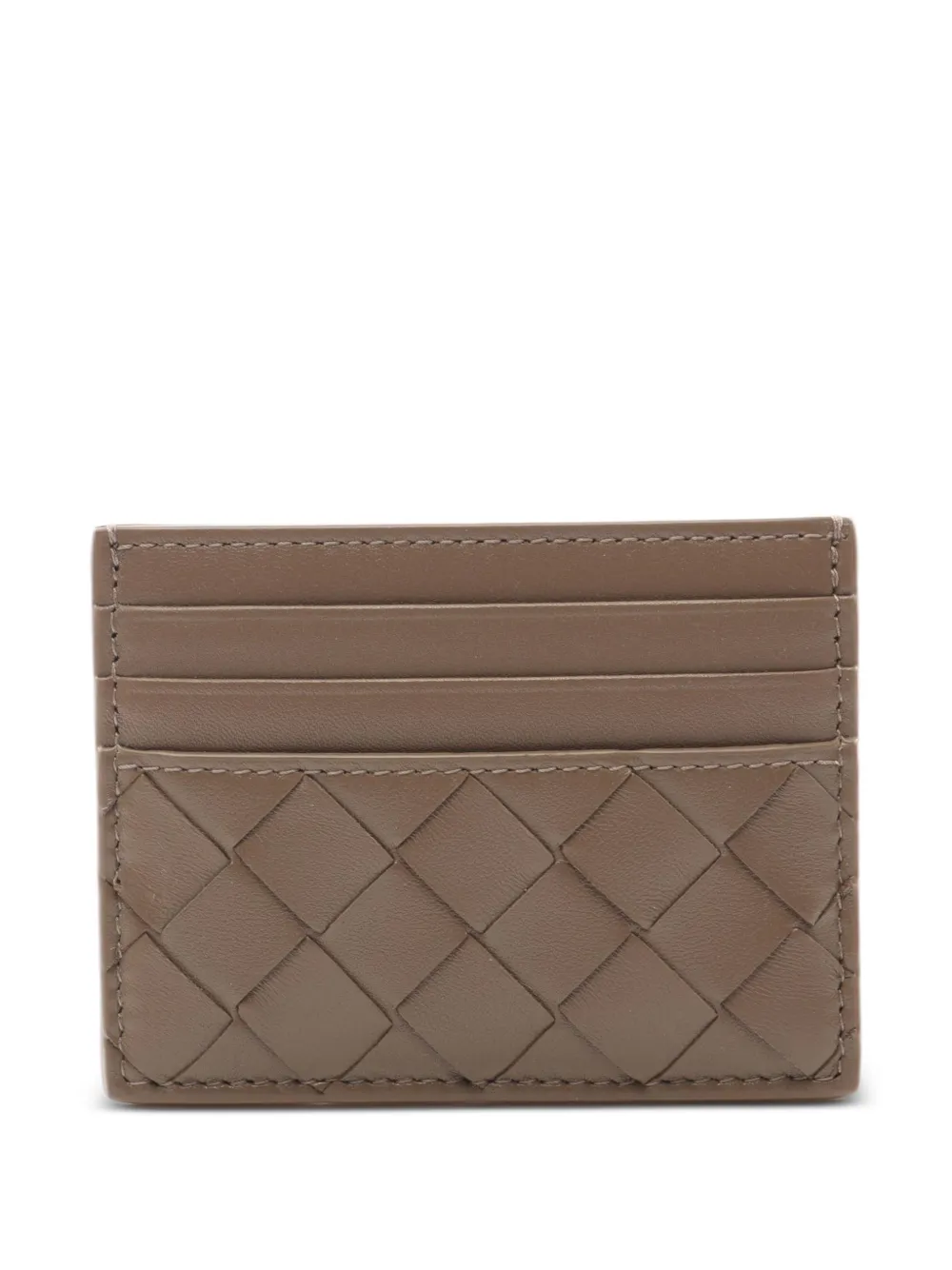 Bottega Veneta Pre-Owned 2020s Intrecciato card case in Brown
