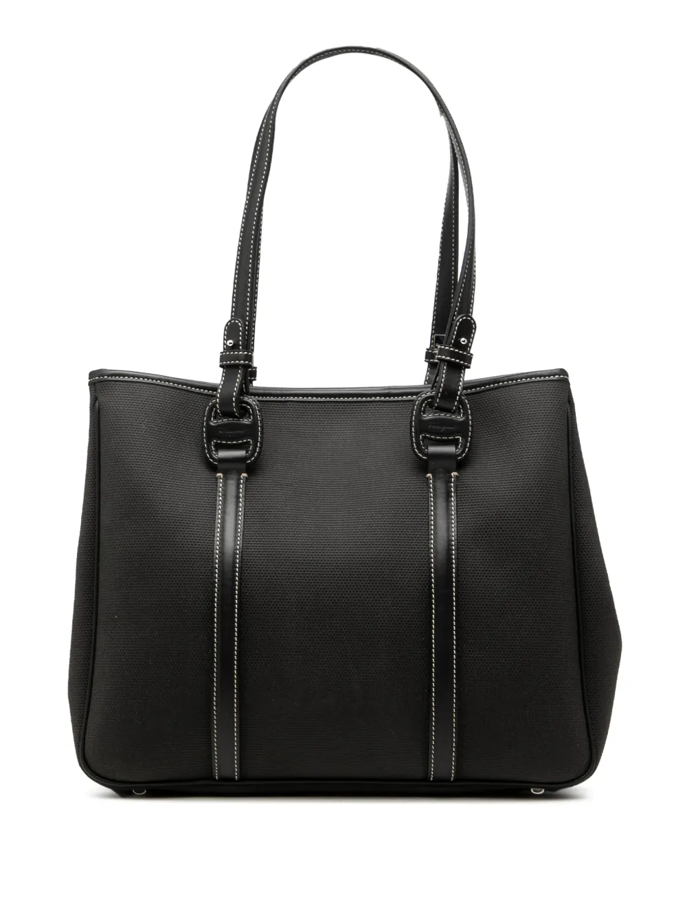 Ferragamo Pre-Owned 2000-2026 Canvas tote bag - Nero