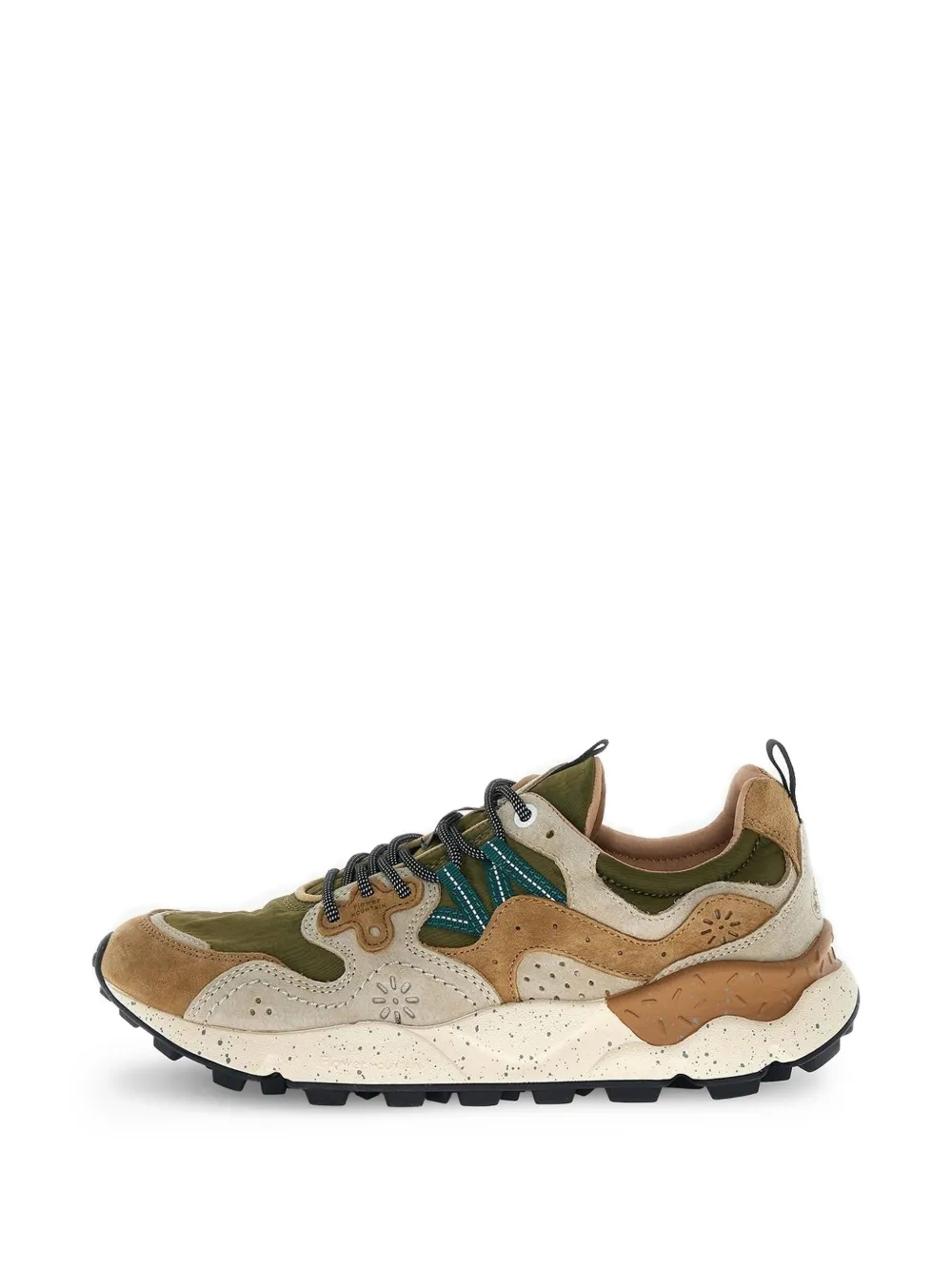 FLOWER MOUNTAIN Yamano 3 suede sneakers Beige