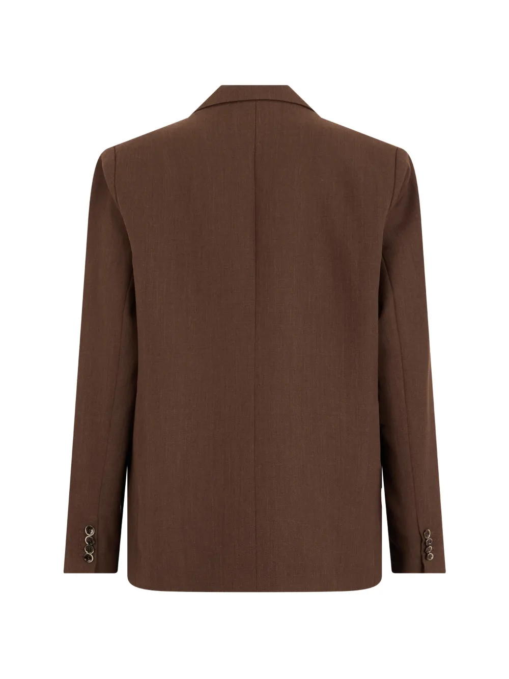 Nine In The Morning Bel blazer met enkele rij knopen Bruin