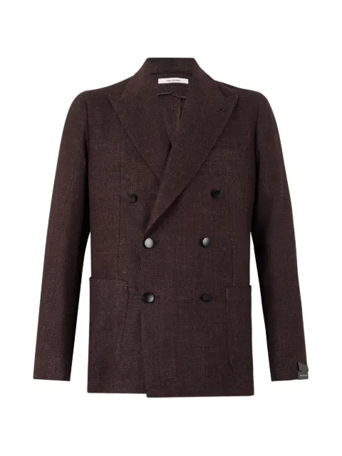 Tagliatore blazer con solapas de pico y doble botonadura