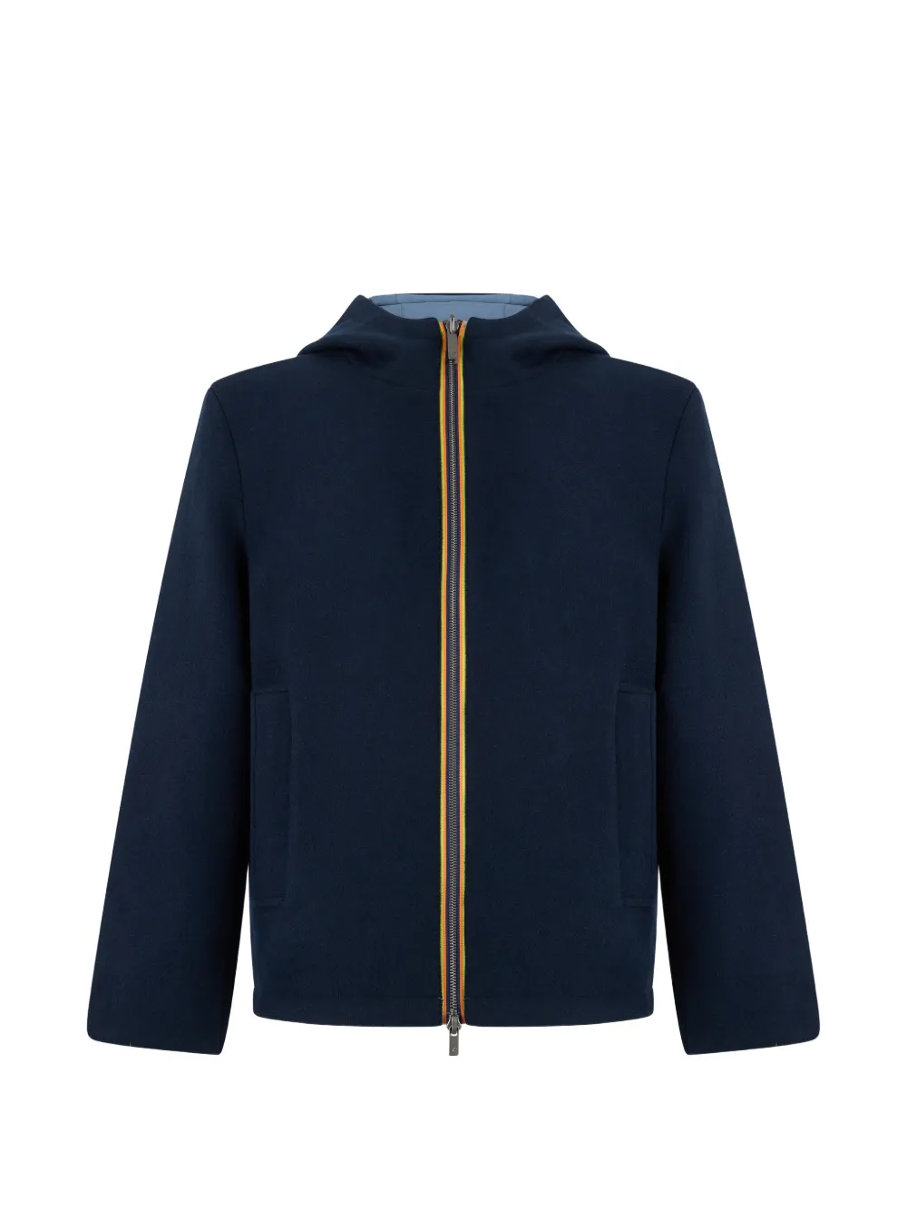 K-Way hooded zip-up jacket