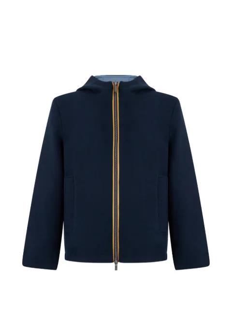 K-Way hooded zip-up jacket