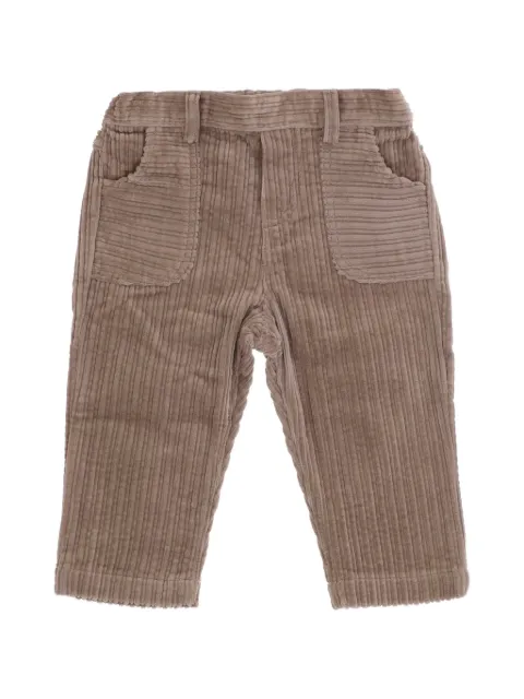 Tartine Et Chocolat corduroy patch-pocket trousers