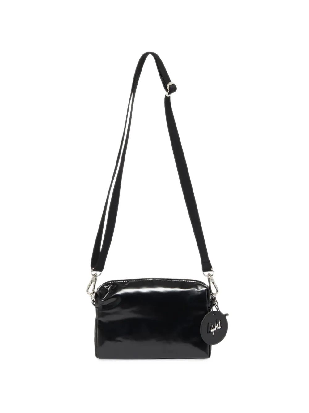 Jack Gomme Mini Light Shoulder Bag In Black