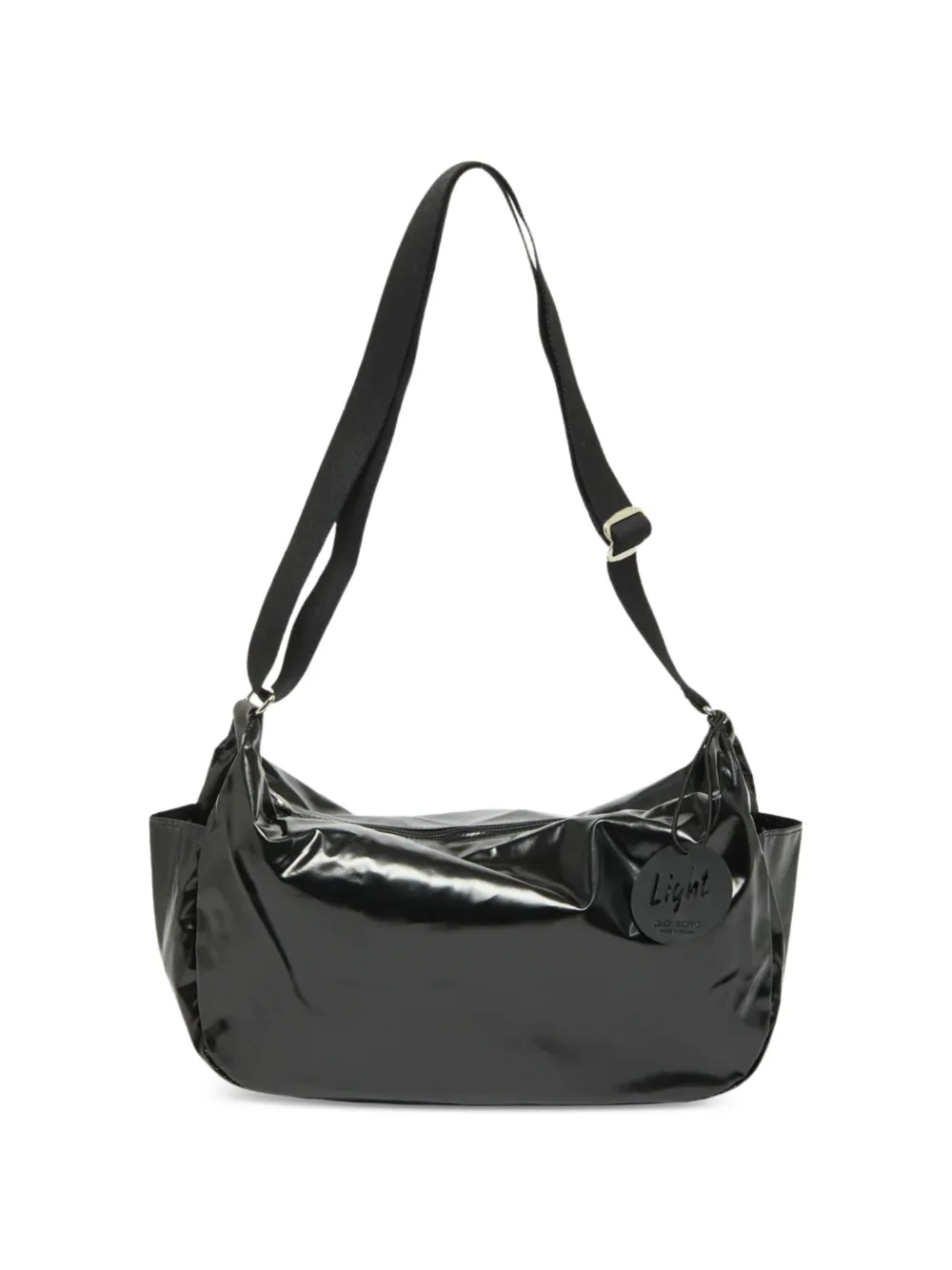 Jack Gomme Liris Light gloss-effect shoulder bag