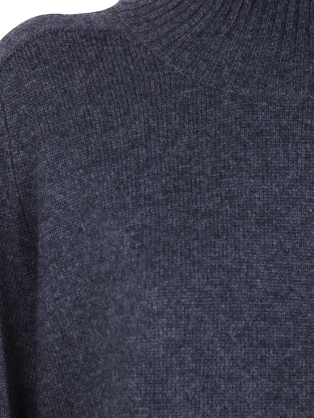 Paul Smith Dark-grey Wool-cashmere High-neck Knit Sweater, view 3