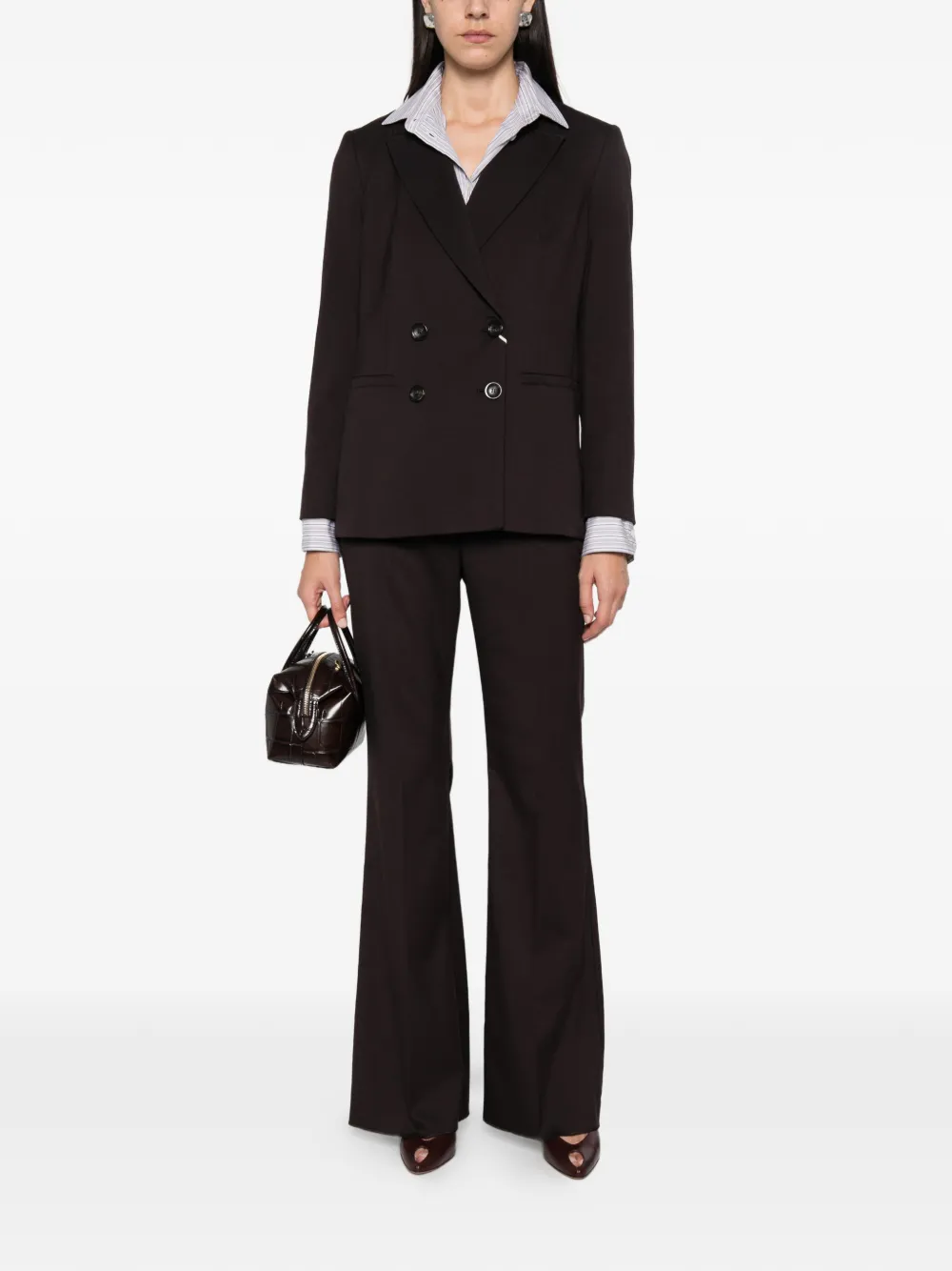 Pennyblack Flared pantalon Bruin