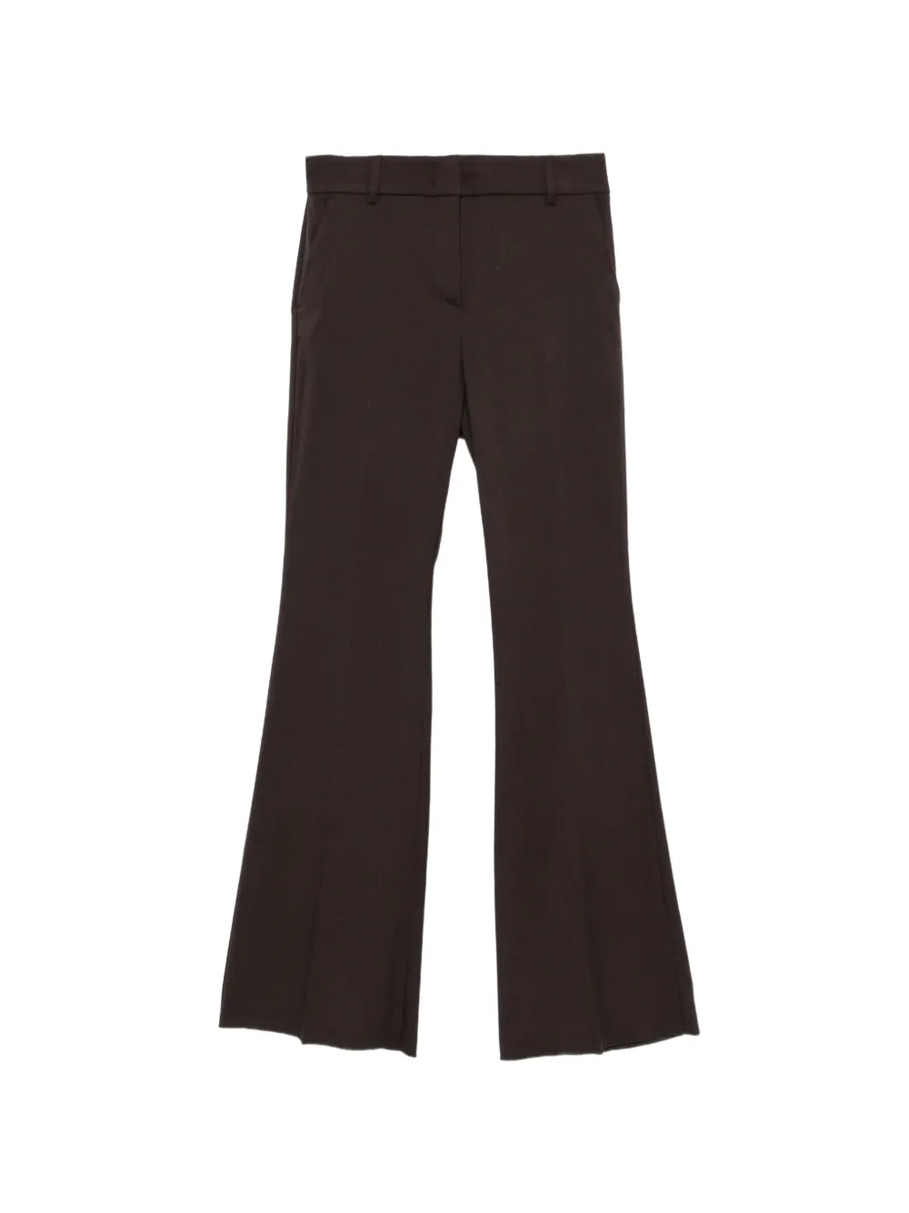 Pennyblack pressed-crease flared trousers - Marrone