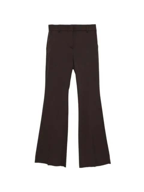 Pennyblack pressed-crease flared trousers