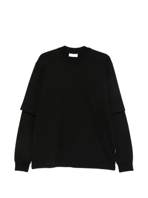 YES LONDON layered-sleeve sweatshirt