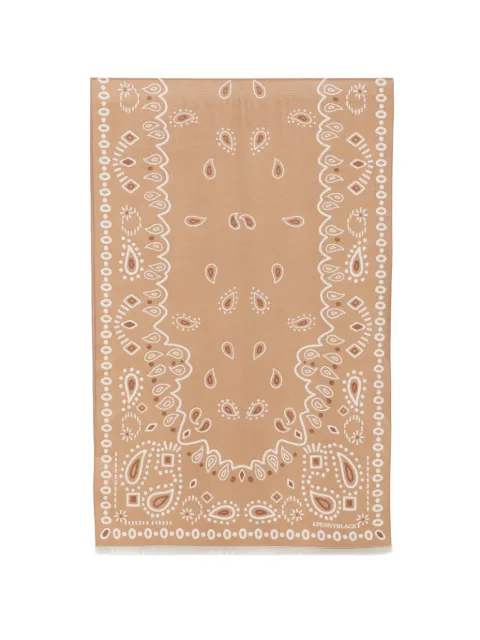 Pennyblack paisley-print fringed scarf
