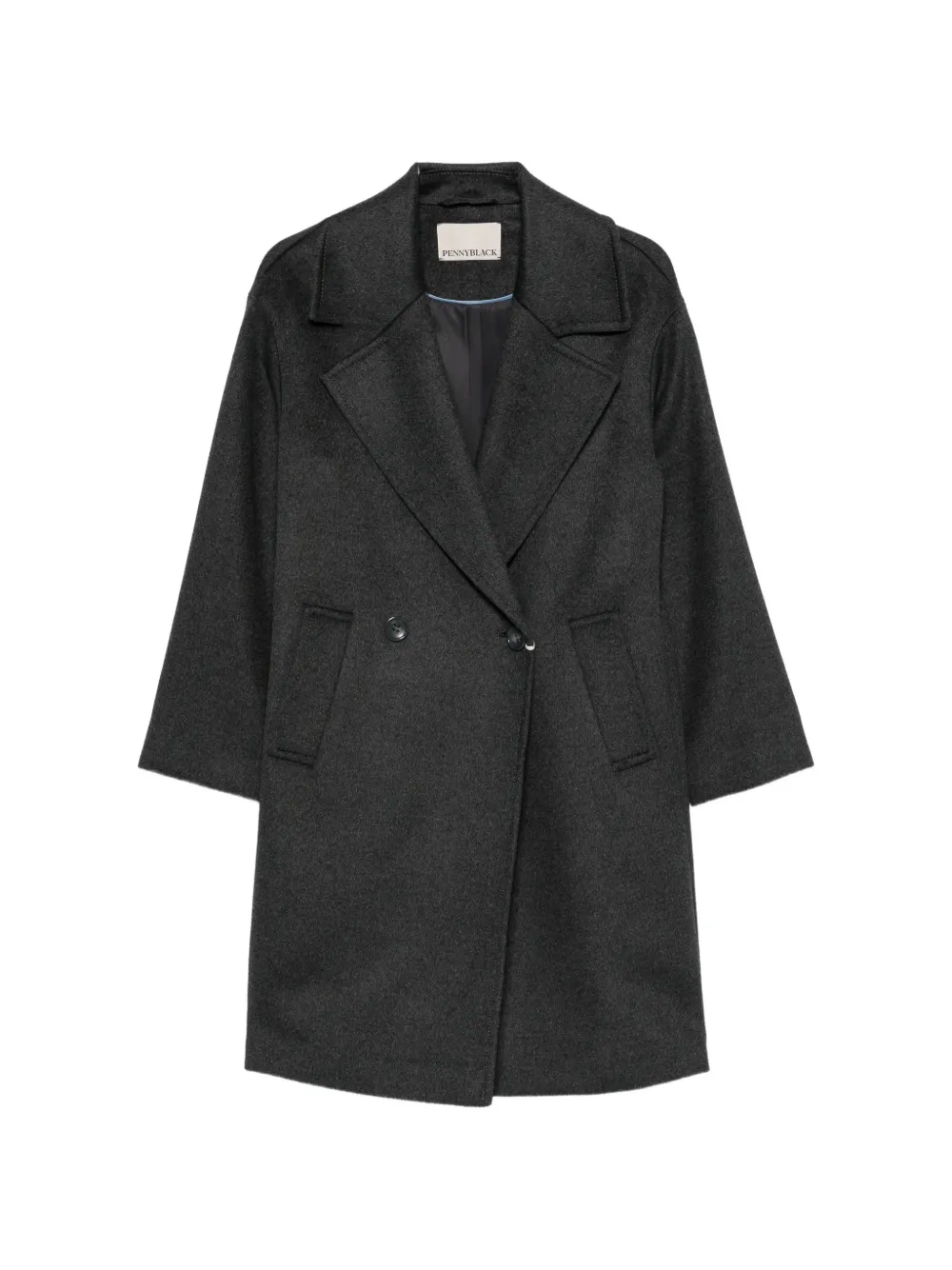 Pennyblack double-breasted coat - Grau