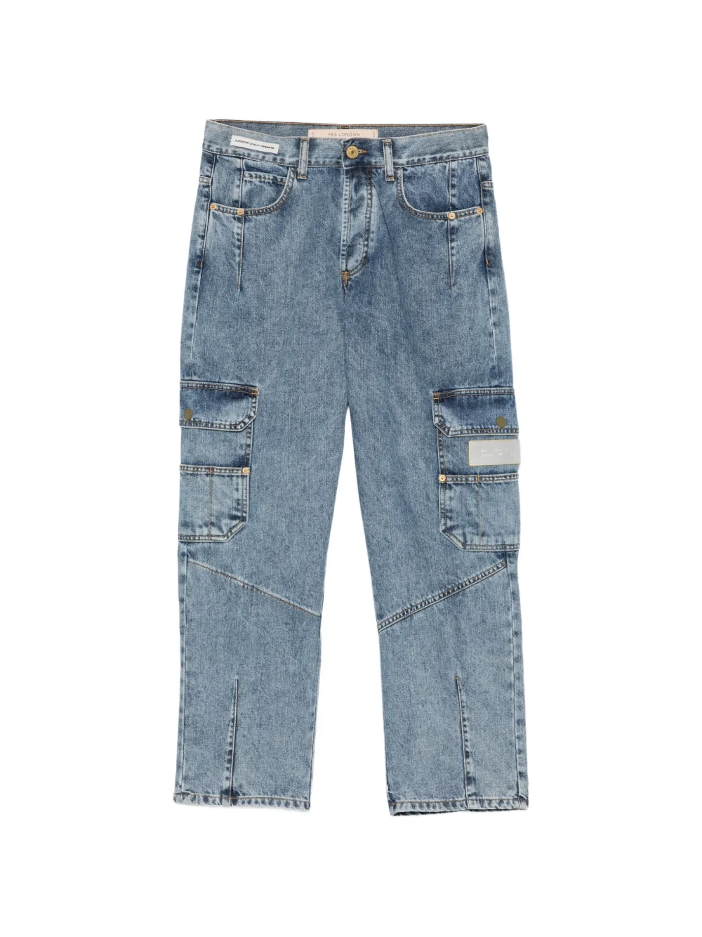 YES LONDON straight-leg jeans - Bleu YES LONDON straight-leg jeans - Bleu