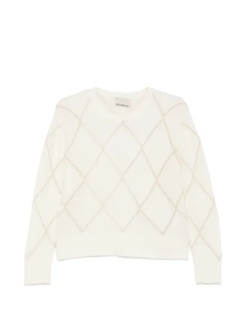 Pennyblack argyle-pattern sweater