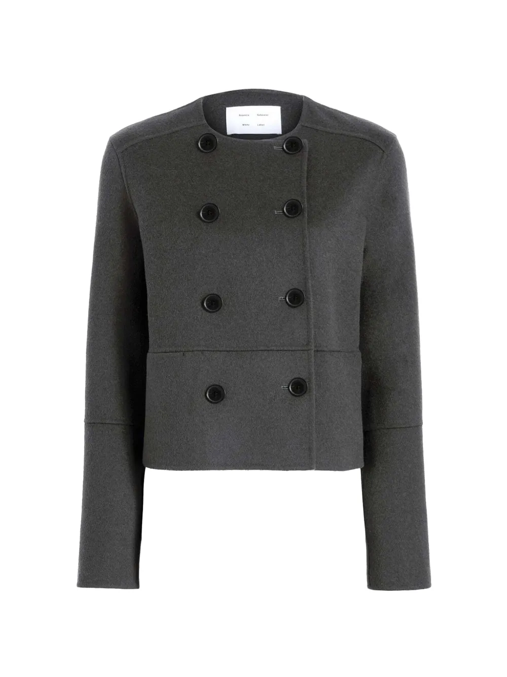 Proenza Schouler White Label Courtney jack met dubbele rij knopen Grijs