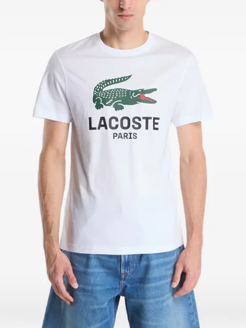 Lacoste logo-print cotton T-shirt