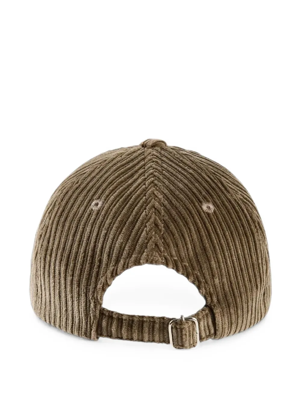 A.P.C. Charlie ribfluwelen honkbalpet Bruin