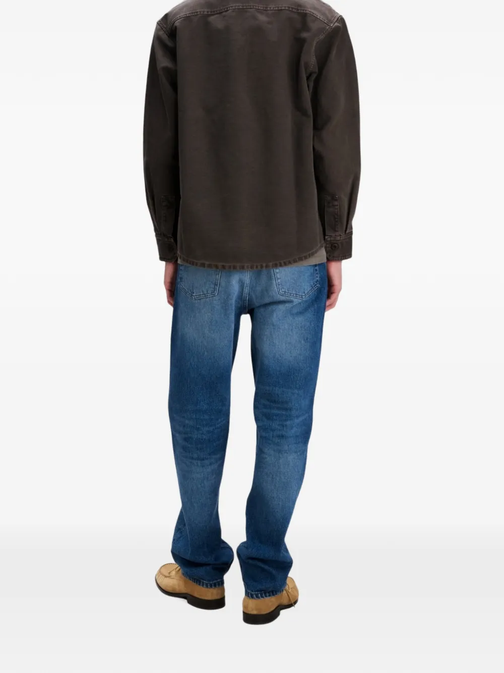 A.P.C. Noah canvas overshirt Bruin